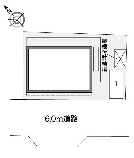 ★手数料０円★草加市谷塚仲町 月極駐車場